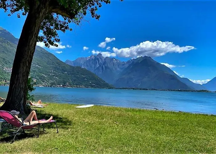 Giardino Di Maria - Papavero Panoramawohnung Vercana